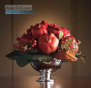 عکس تزیین انار شب یلدا